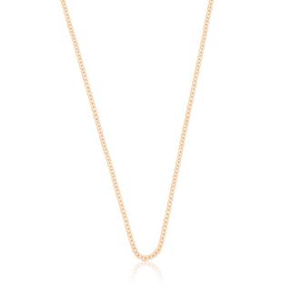 MUAU Schmuck  Collier Rundanker Rotgold 750, 2.3mm, 42cm 