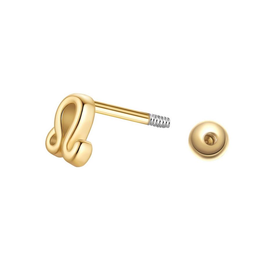Glanzstücke München  Piercing Sterling Silber gelbgold 