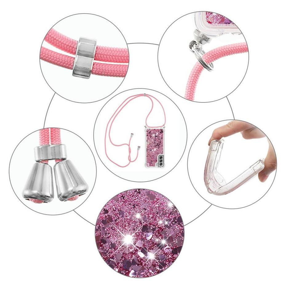 Cover-Discount  Galaxy S21 FE - Hülle Mit Umhängeband 