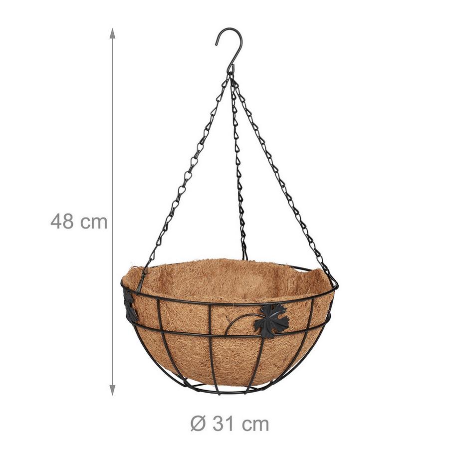 B2X Set di 3 pezzi di cocco Grapevine  