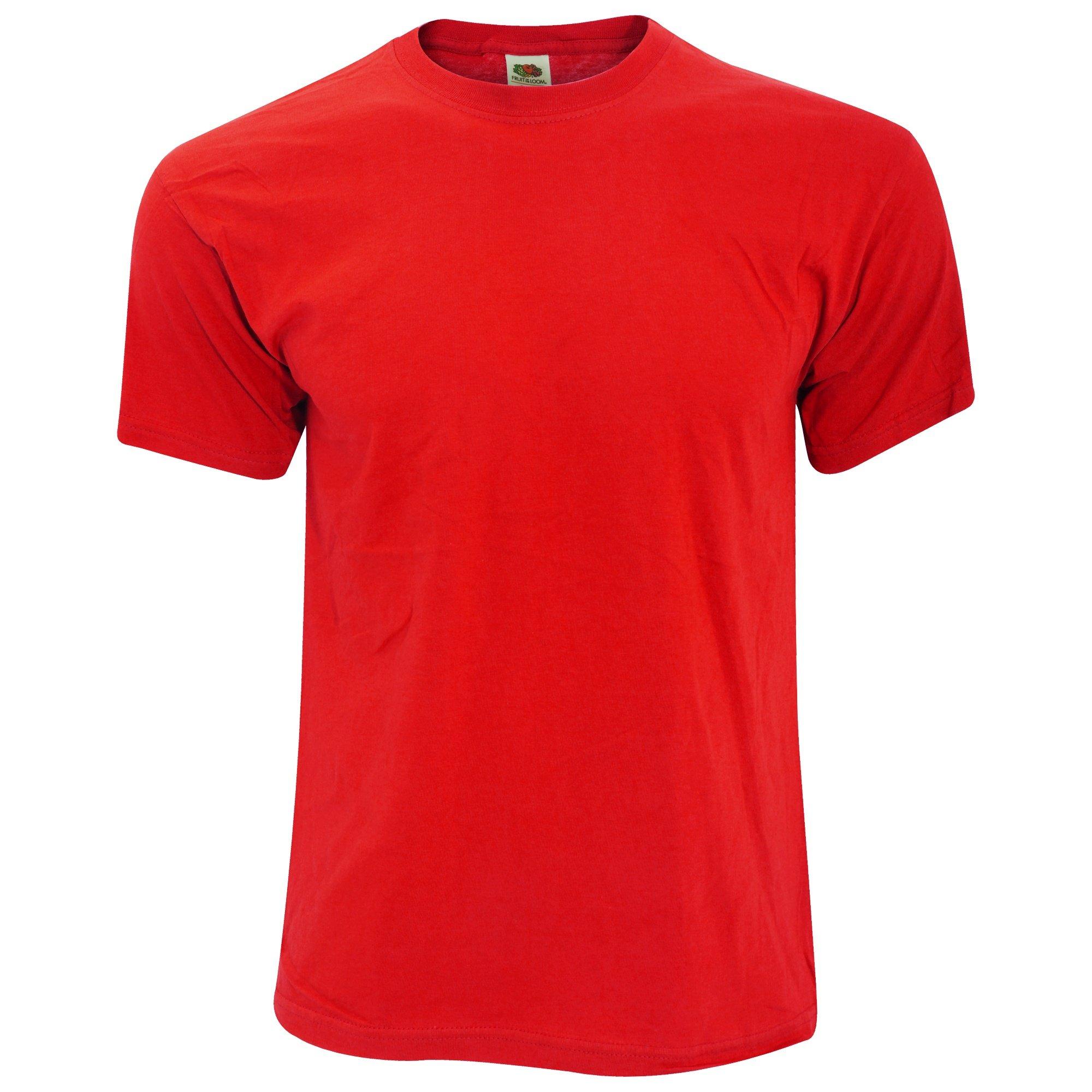 Image of Screen Stars Original Tshirt Herren Rot Bunt L
