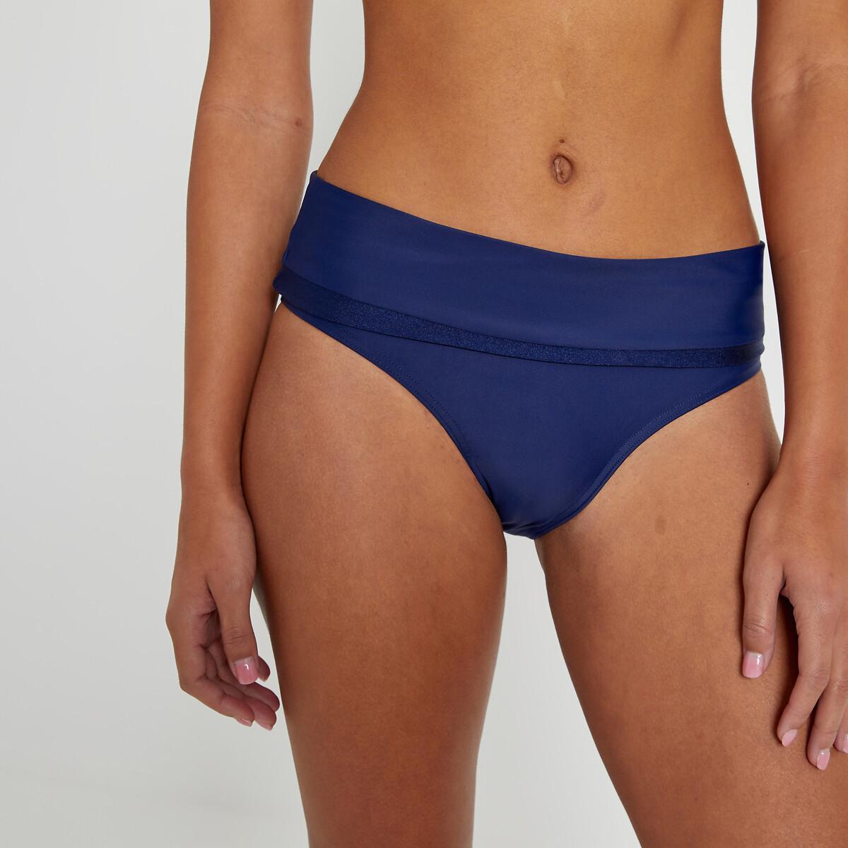 Image of Bikini-slip Mit Shaping-effekt Damen Blau 38