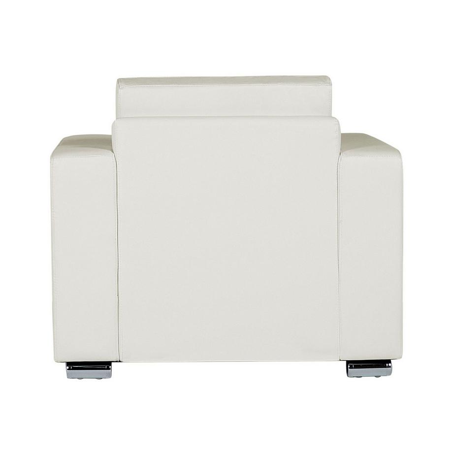 Beliani Sessel aus Echtleder Retro HELSINKI  