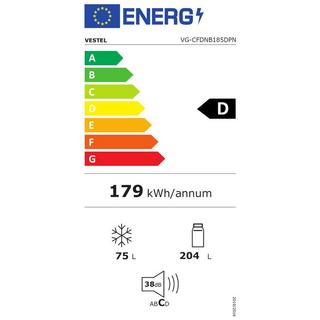 VESTEL VG-CFDNB185DPN  