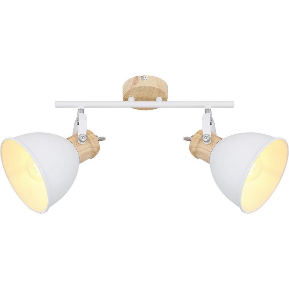 mutoni Strahler Wiho Metall weiss 2xE27  