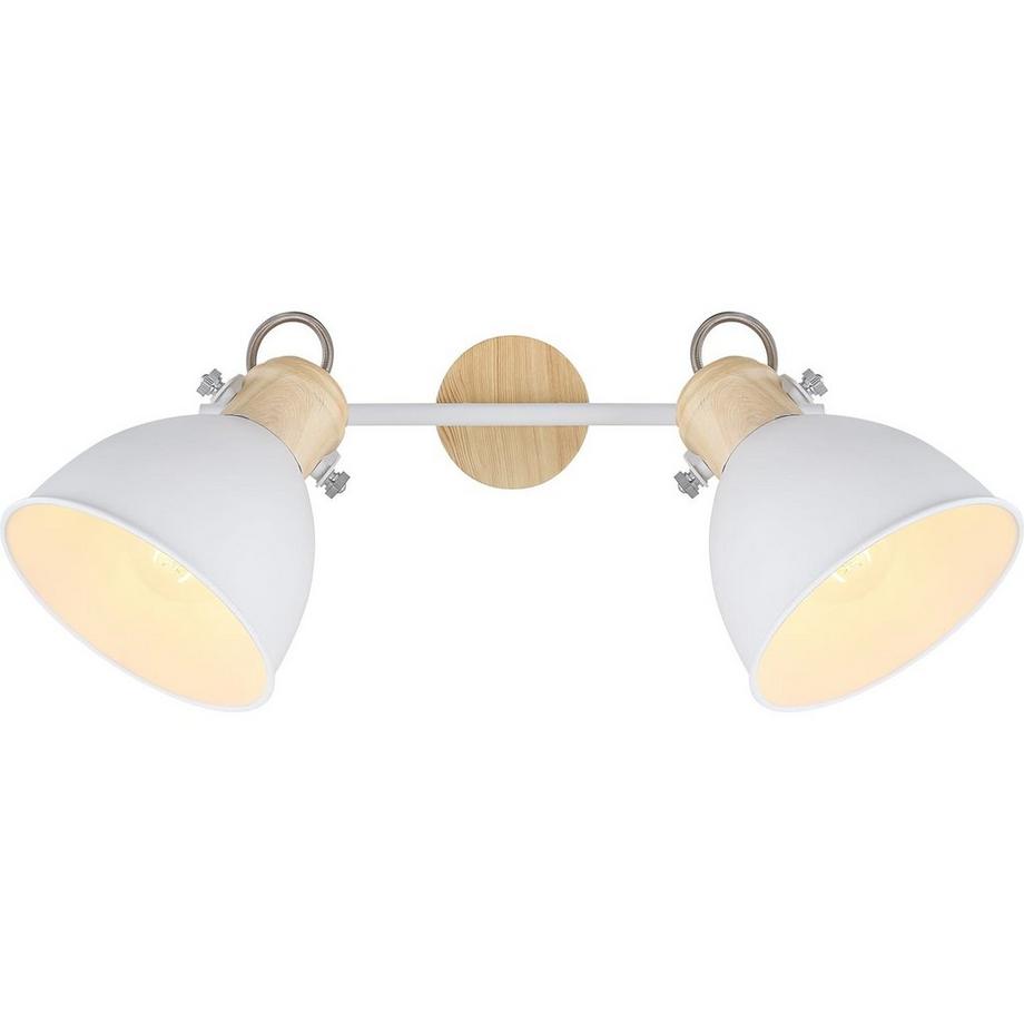 mutoni Strahler Wiho Metall weiss 2xE27  