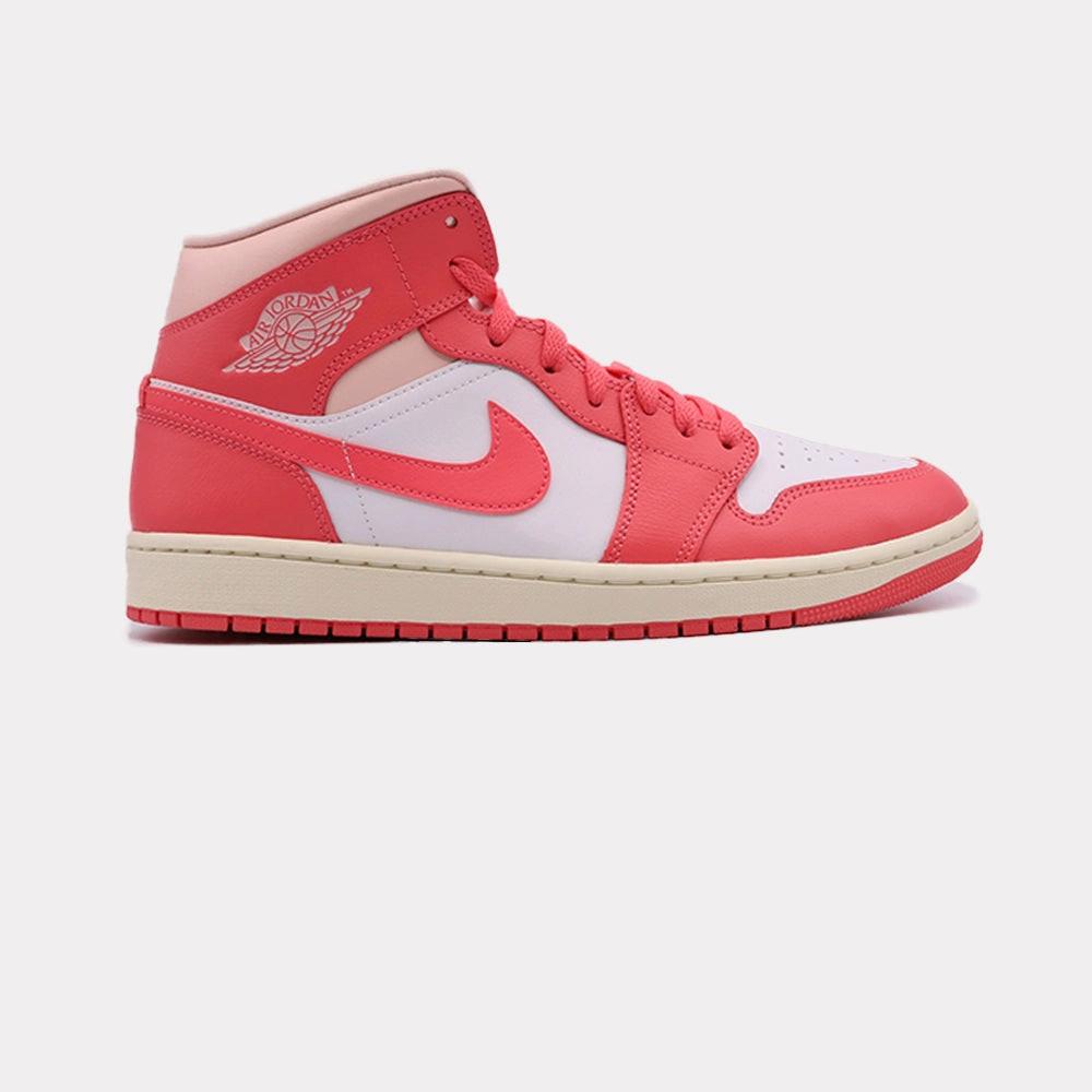 Image of Nike Air Jordan 1 Mid - Strawberry Damen Erdbeere 38.5
