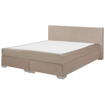 Boxspring Bett aus Samtstoff Modern CONSUL