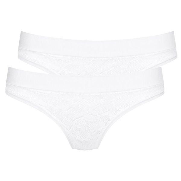 Image of 2er Pack Go Allround Lace - Minislip Damen Weiss ONE SIZE