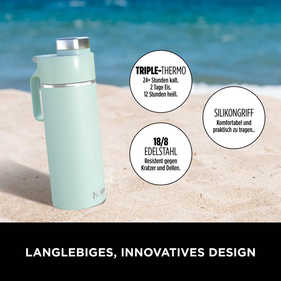 Ninja DW1801EUUKMT Bottiglia da viaggio Thirsti  