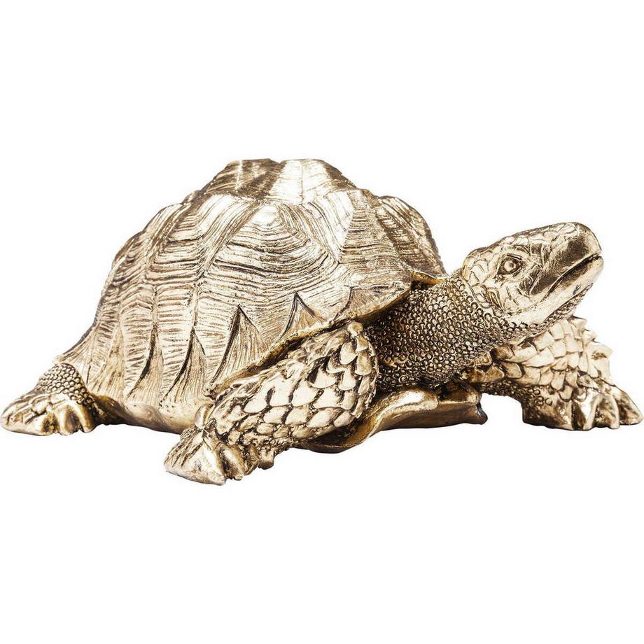 Figura decorativa Tartaruga oro piccola