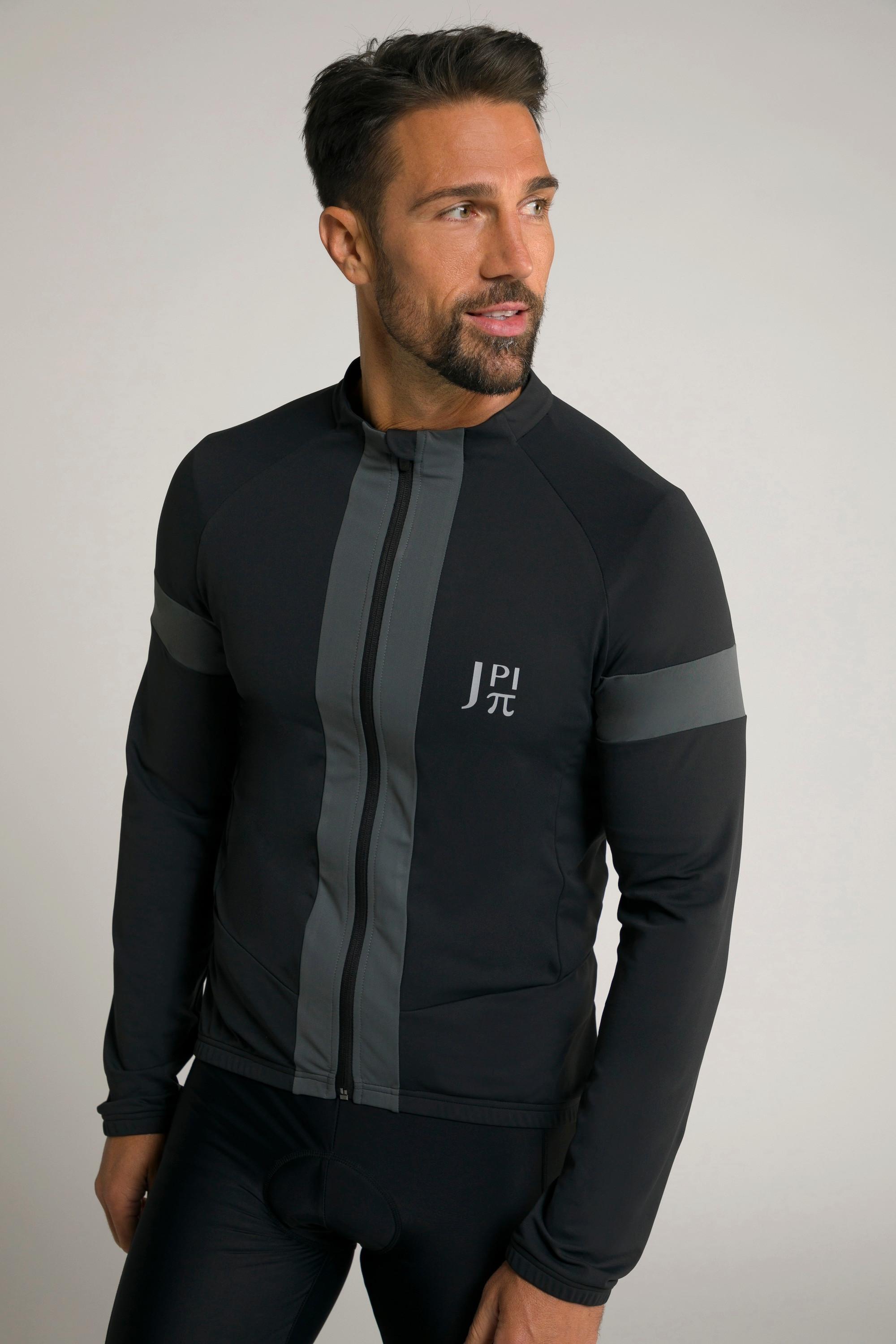 JP1880  Veste softshell JAY-PI, FLEXNAMIC®, Bikewear, envers en polaire, col montant, zip 