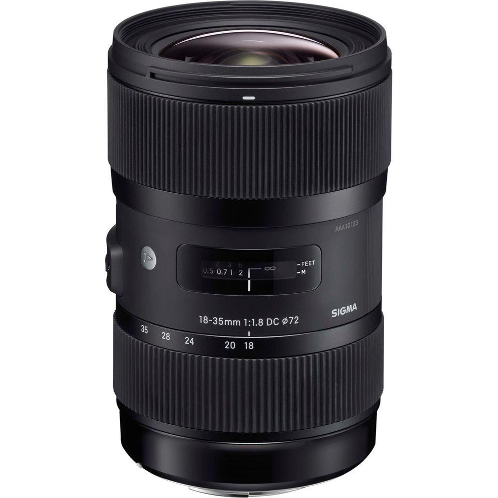 SIGMA  18-35mm f1.8 DC HSM Canon 