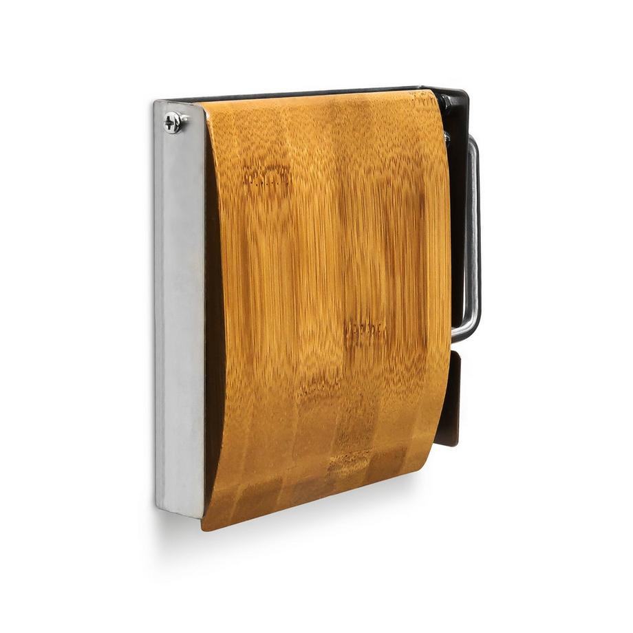 B2X Toilettenpapierhalter Bambus  