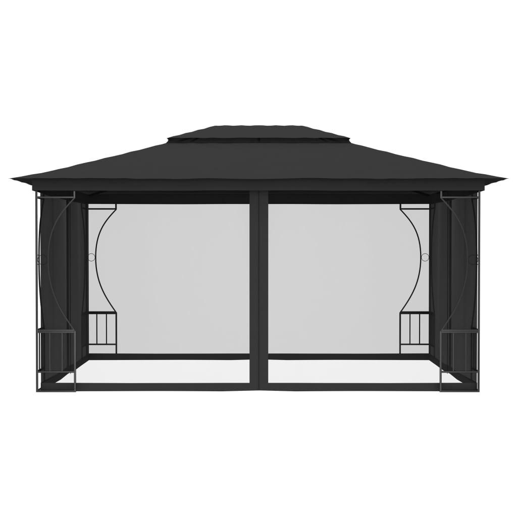 VidaXL gazebo Tessuto  