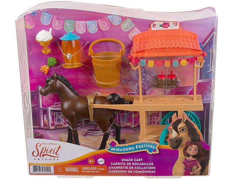 Mattel  Spirit Festivalstand mit Reitausrüstung & Pony 