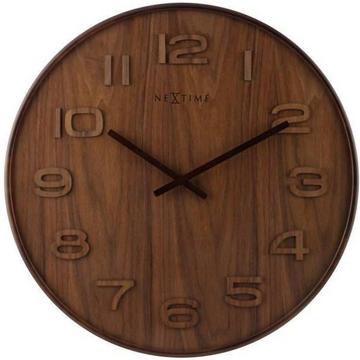 Wanduhr Wood Wood Big Durchmesser 53 x 3 cm