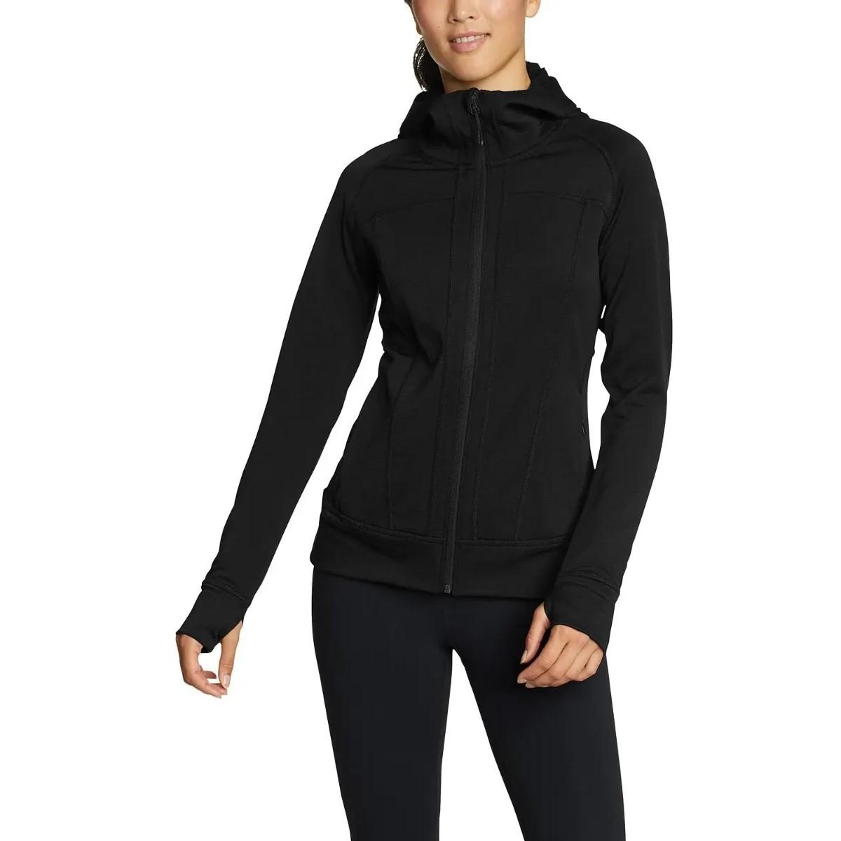 Image of High Route Hoodie Mit Durchgehendem Reißverschluss Unisex Schwarz M