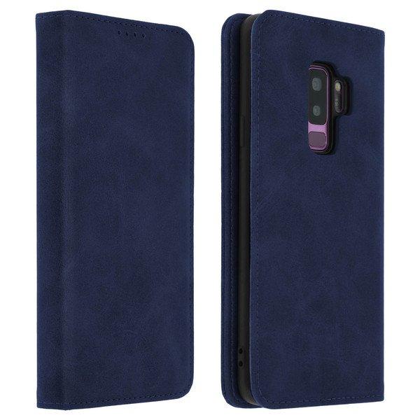 Image of Wallet Cover Galaxy S9 Plus Dunkelblau