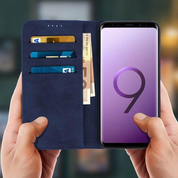 Avizar  Étui Folio porte carte Galaxy S9 Plus 