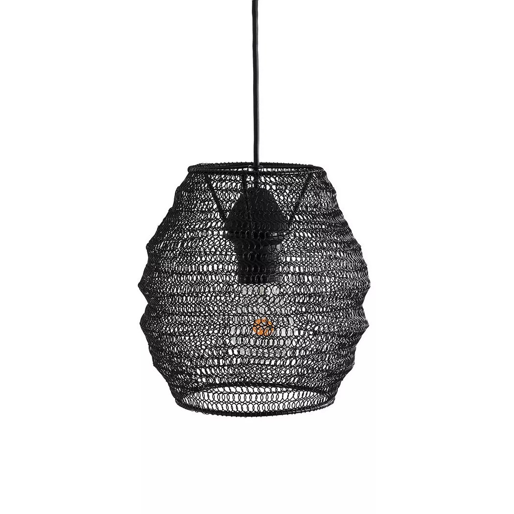 La Redoute Intérieurs – Hängeleuchte Mita, One Size, Schwarz