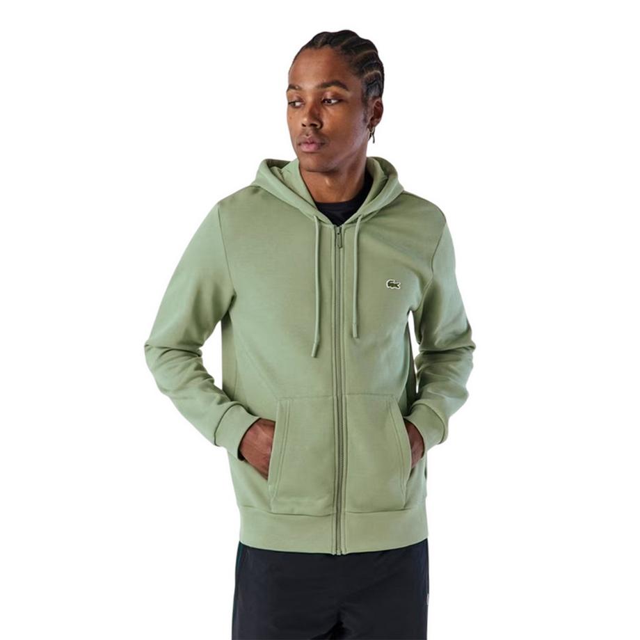 LACOSTE Basic Hoodie mit Durchgehendem Reißverschluss  