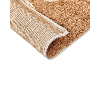 Beliani Tapis de bain en Coton Moderne ESME  