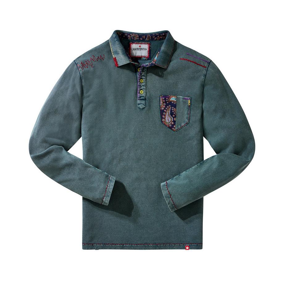 Joe Browns Polo-Shirt mit Kontrastkante  