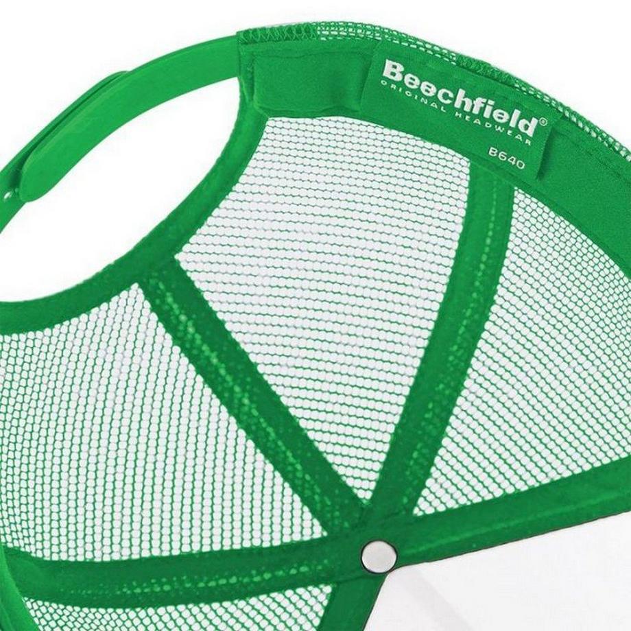 Beechfield Mesh Trucker Baseballkappe  