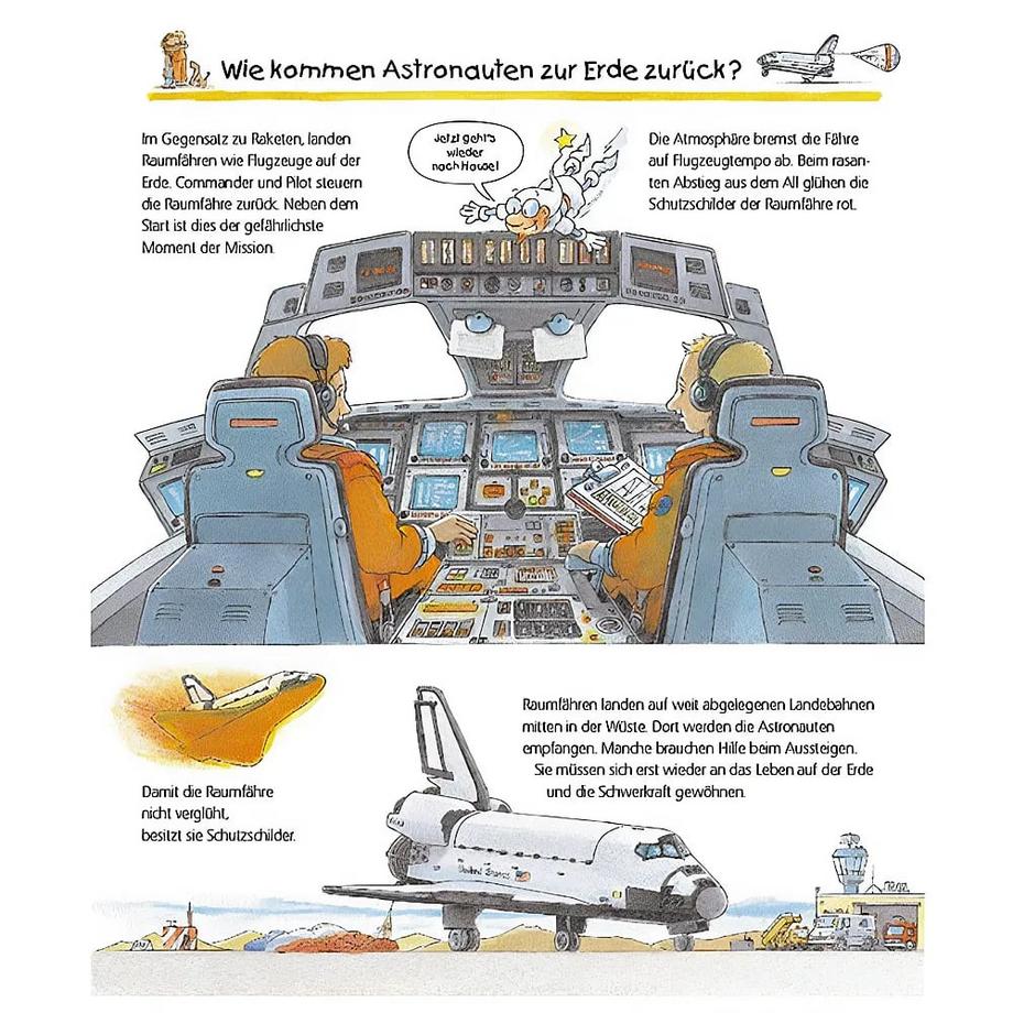 Wieso? Weshalb? Warum?, Band 32: Wir entdecken den Weltraum Erne, Andrea; Nieländer, Peter (Illustrationen) Gebundene Ausgabe 