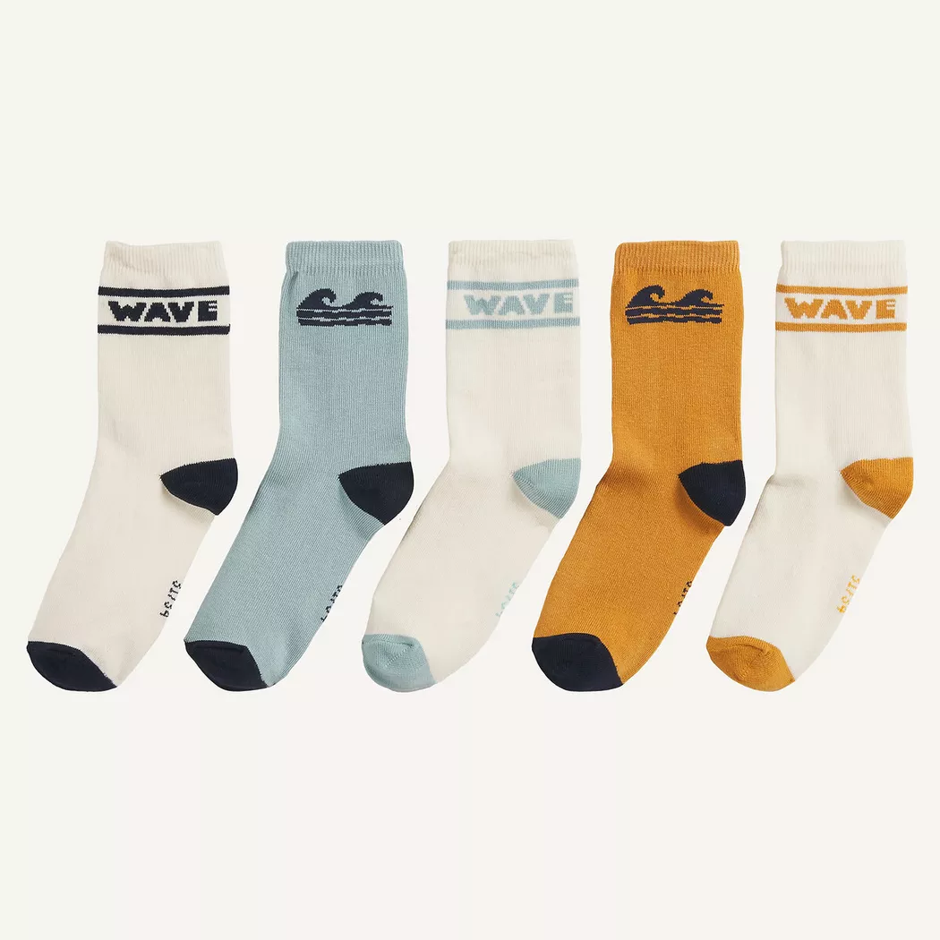 La Redoute Collections - 5 Paar Socken, 23-26, Multicolor