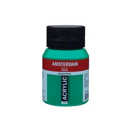 Talens TALENS Acrylfarbe Amsterdam 500ml 17726192 permanent grün dunkel  