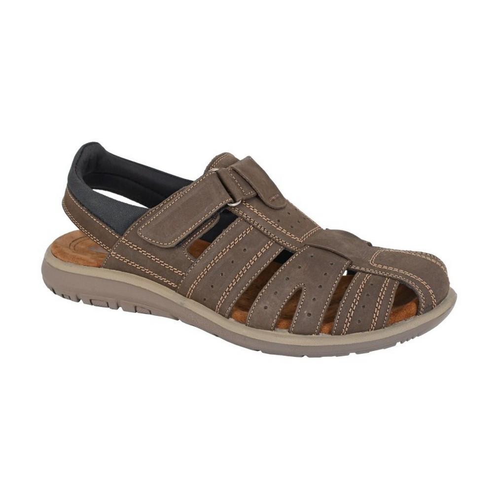 Image of Sandalen, Leder Herren Braun 40.5