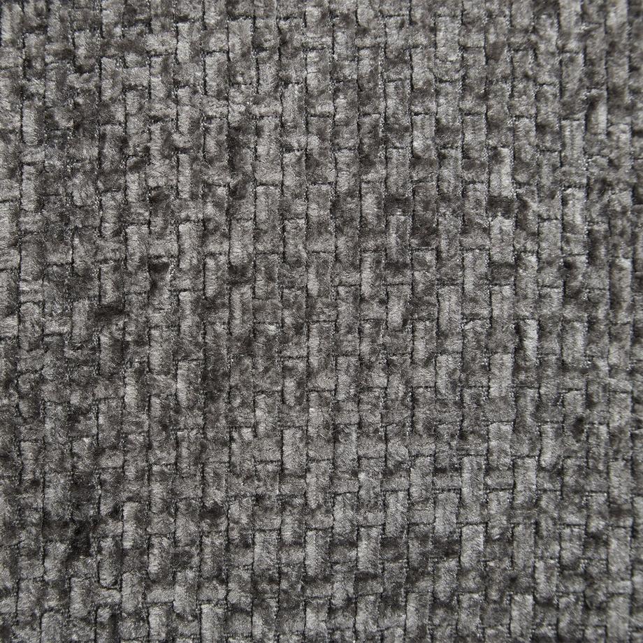 Tectake Schaukelstuhl Torve gepolstert, mit Chenille-Bezug, gesteppt große Rückenlehne  