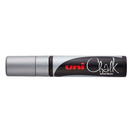 uni-ball UNI-BALL Chalk Marker 15mm PWE17K SILVE silber, Keilspitze  