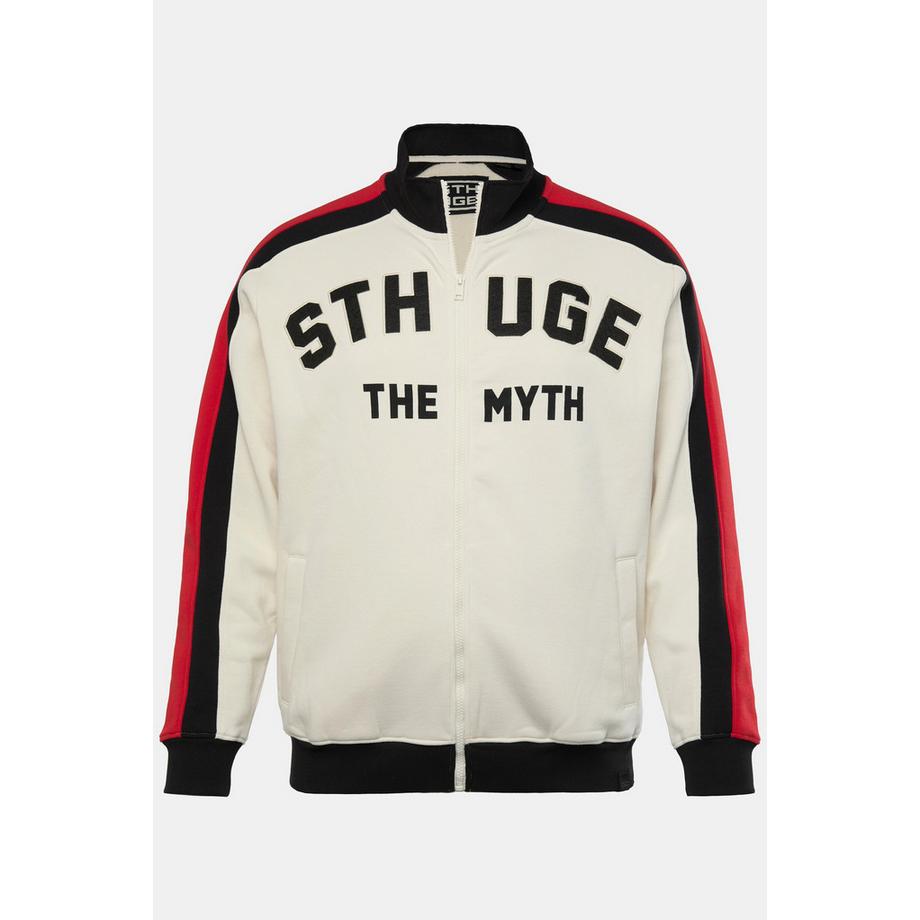 Sthuge Veste en molleton Col montant Empiècements contrastants  