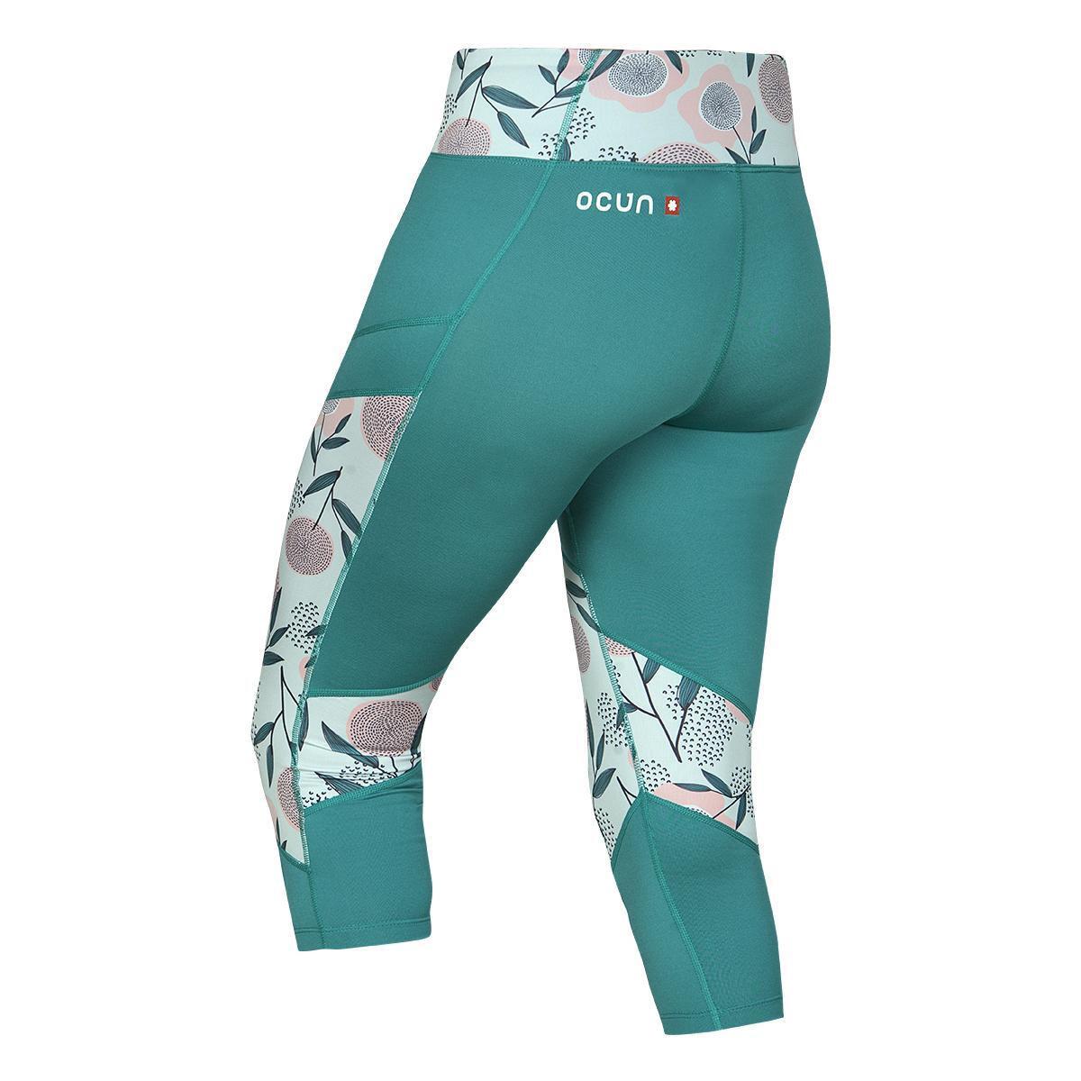 Ocun  leggings rhea 3/4 green 