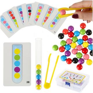 Pricenet  Puzzle educativo palline colorate montessori 