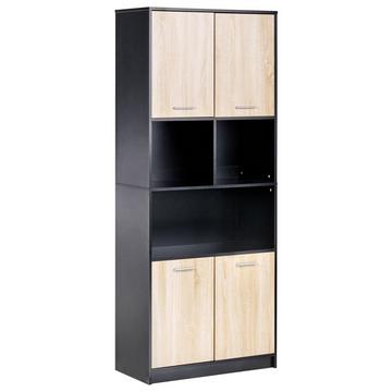 Libreria a 4 ante en Pannello di fibre (LDF) Minimalista ZEHNA