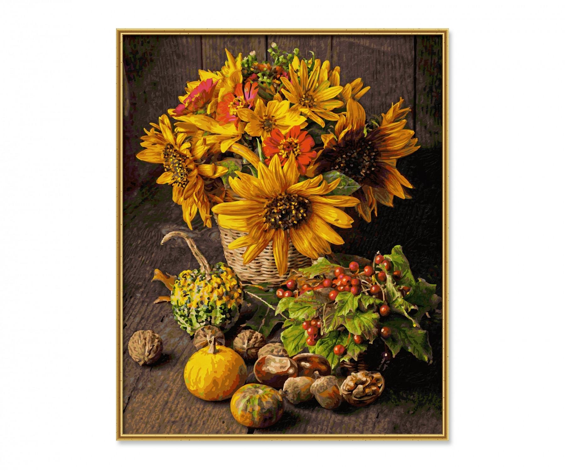 Image of Blumen & Pflanzen MNZ Buntes Herbst-Stillleben Multicolor