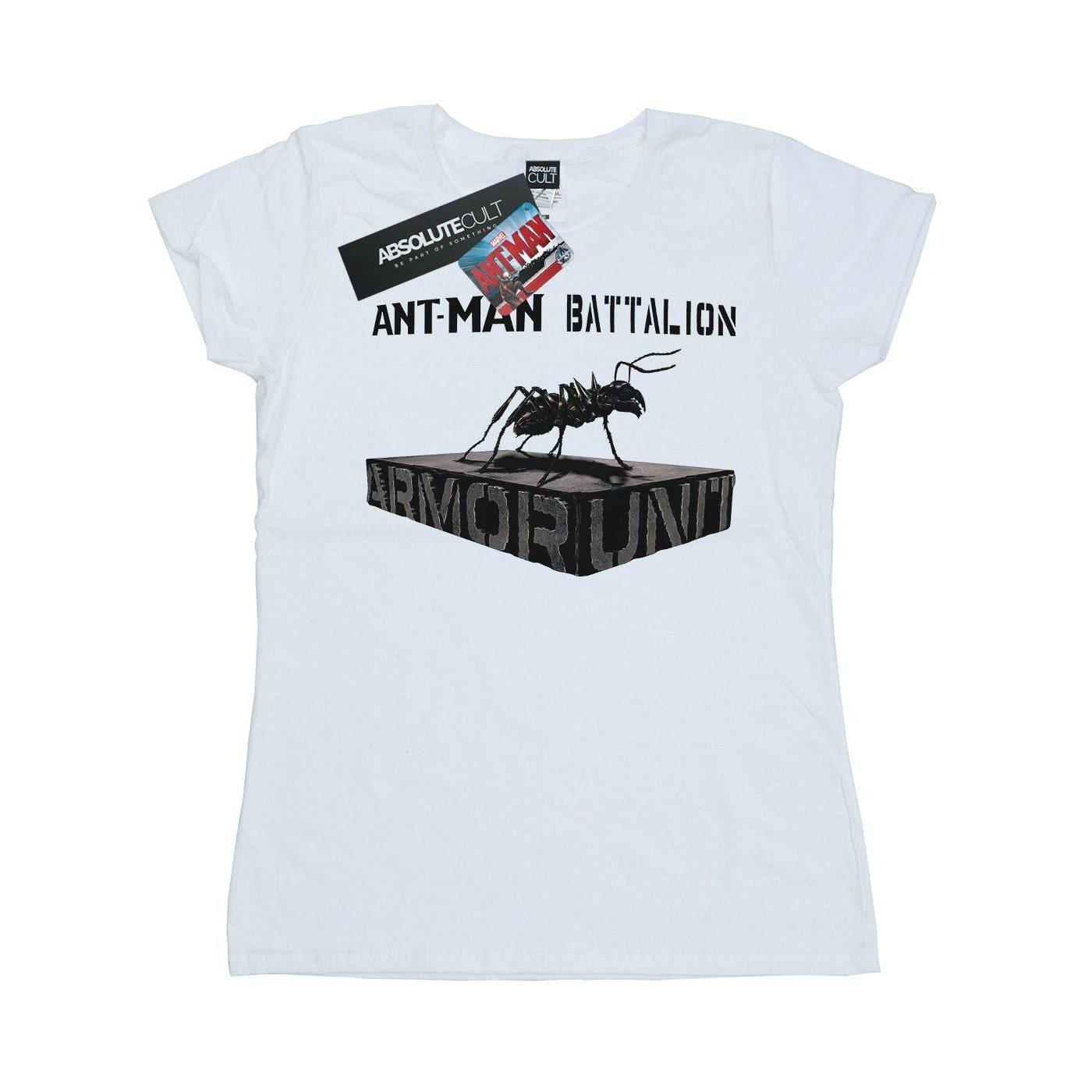 Image of Antman Batallion Tshirt Damen Weiss M