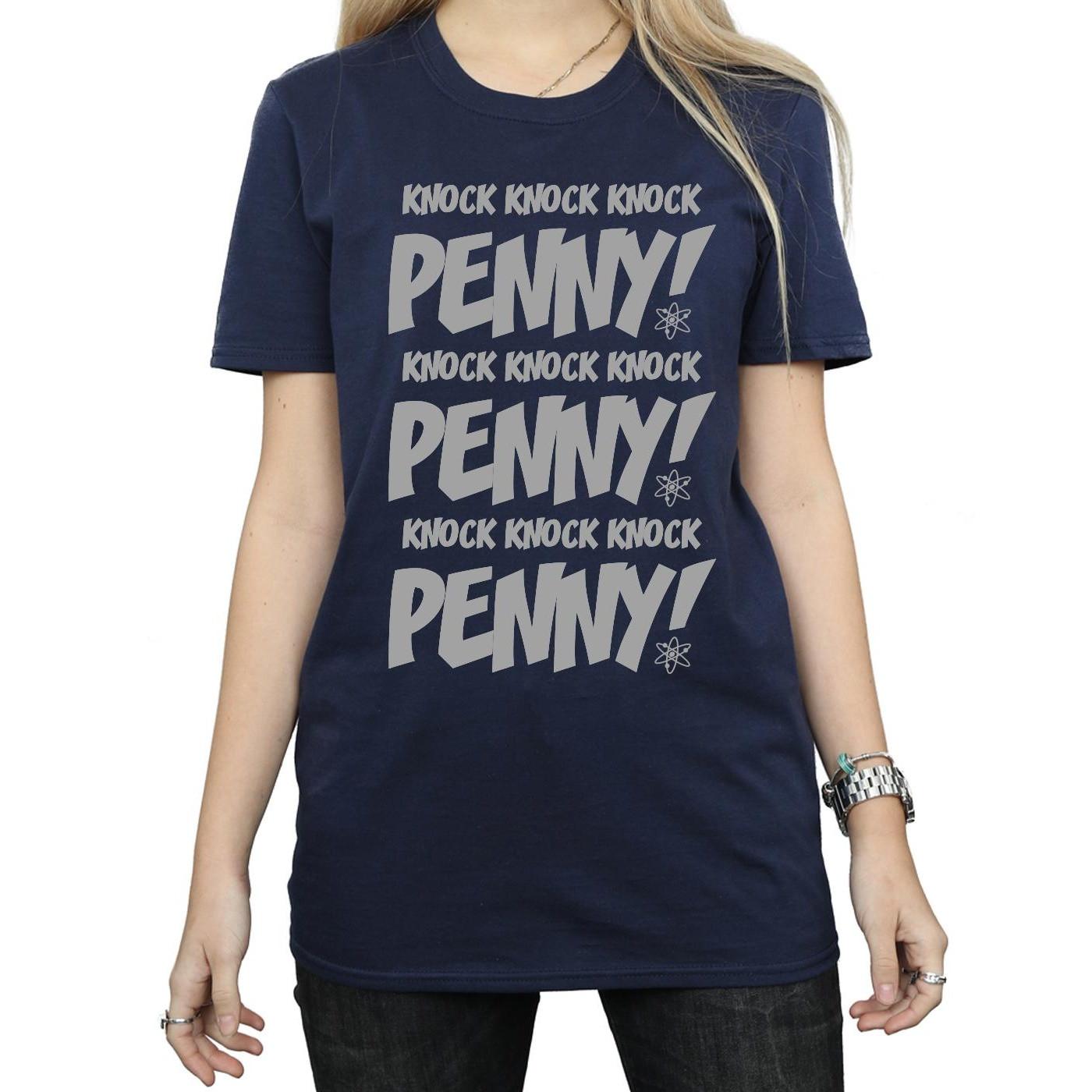 The Big Bang Theory  Knock Knock Penny TShirt 