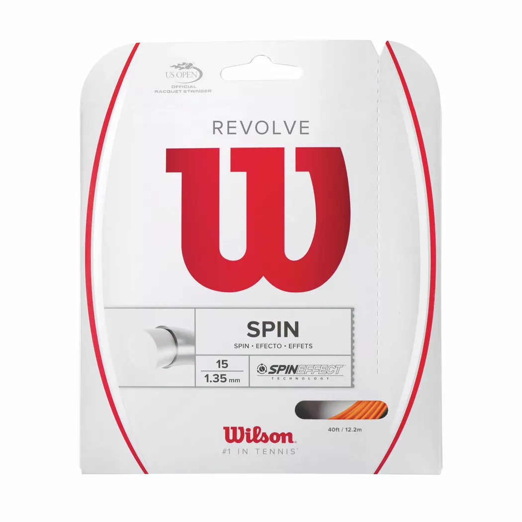 Wilson - Revolve Saitenset, One Size, Bianco