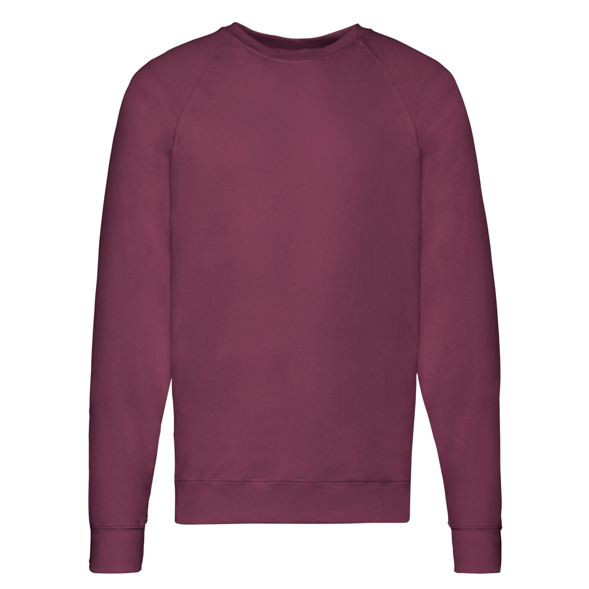 Image of Sweatshirt Raglanärmel Herren Weinrot M