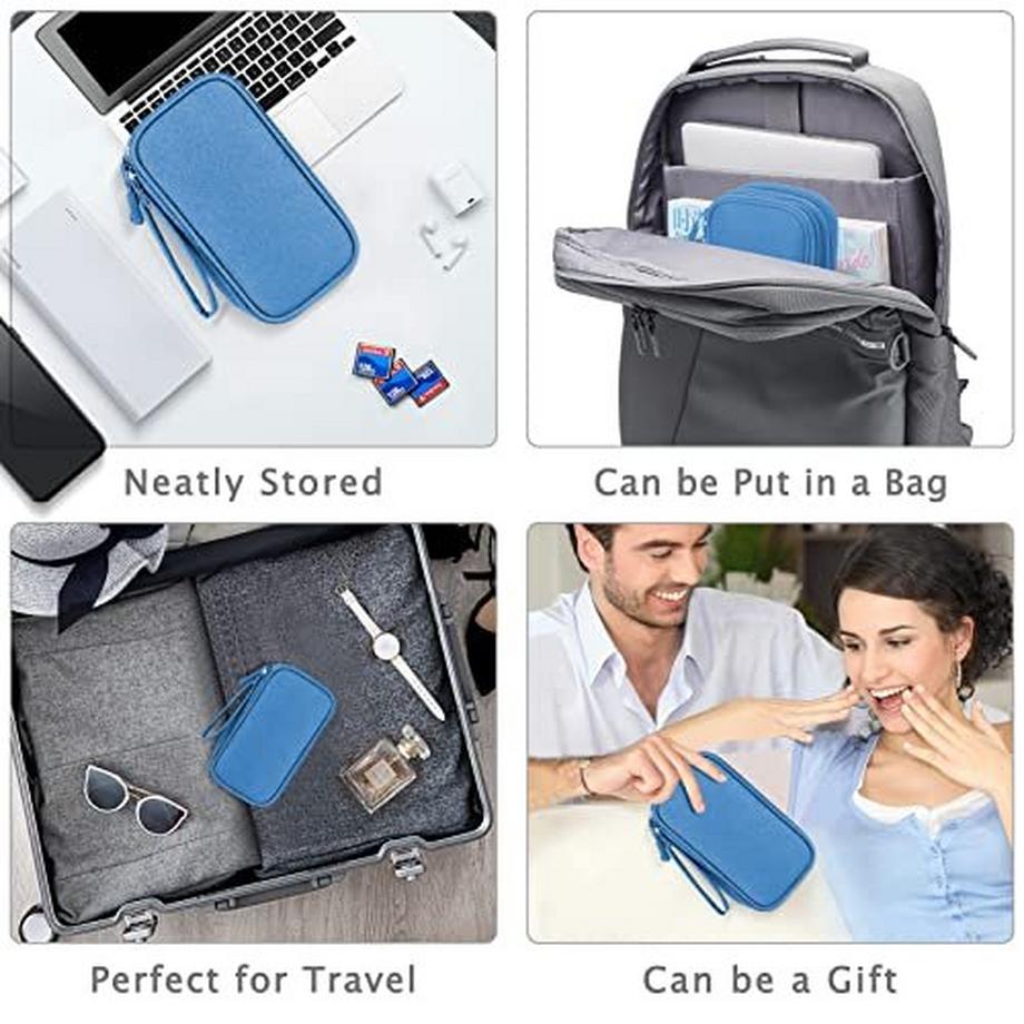 Only-bags.store  Kabeltasche, Elektronik Tasche Organizer, Kabel Organizer Kabeltasche Elektronik Zubehör Organizer Tasche Universal Tasche für Zubehör 
