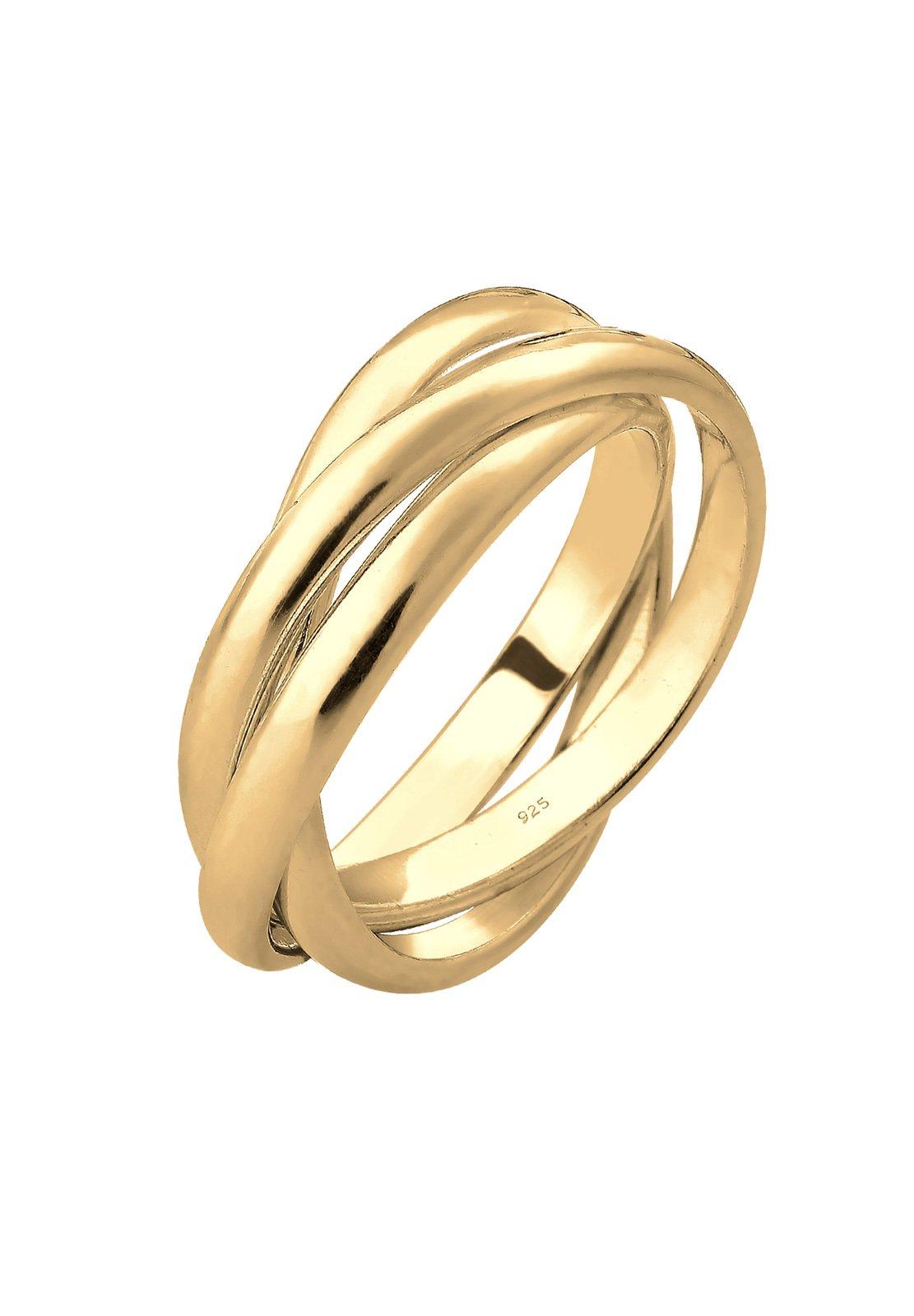 Image of Ring Basic Design Damen Gold 52mm
