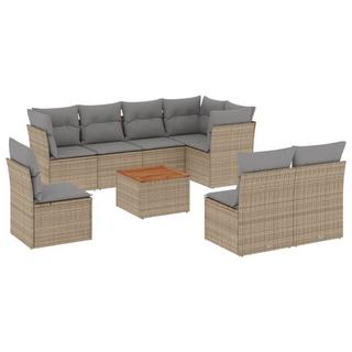 VidaXL Garten sofagarnitur poly-rattan  