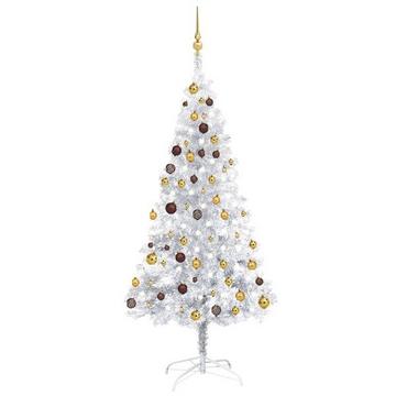 Künstlicher Weihnachtsbaum mit Dekoration