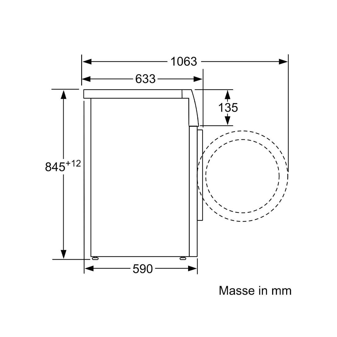Bosch Lave-linge WAN281A3CH  