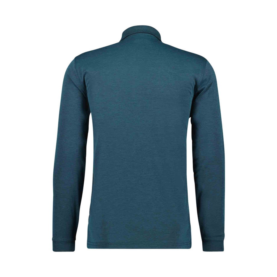 Ragman Langarm Regular Fit Soft Knit Polo  